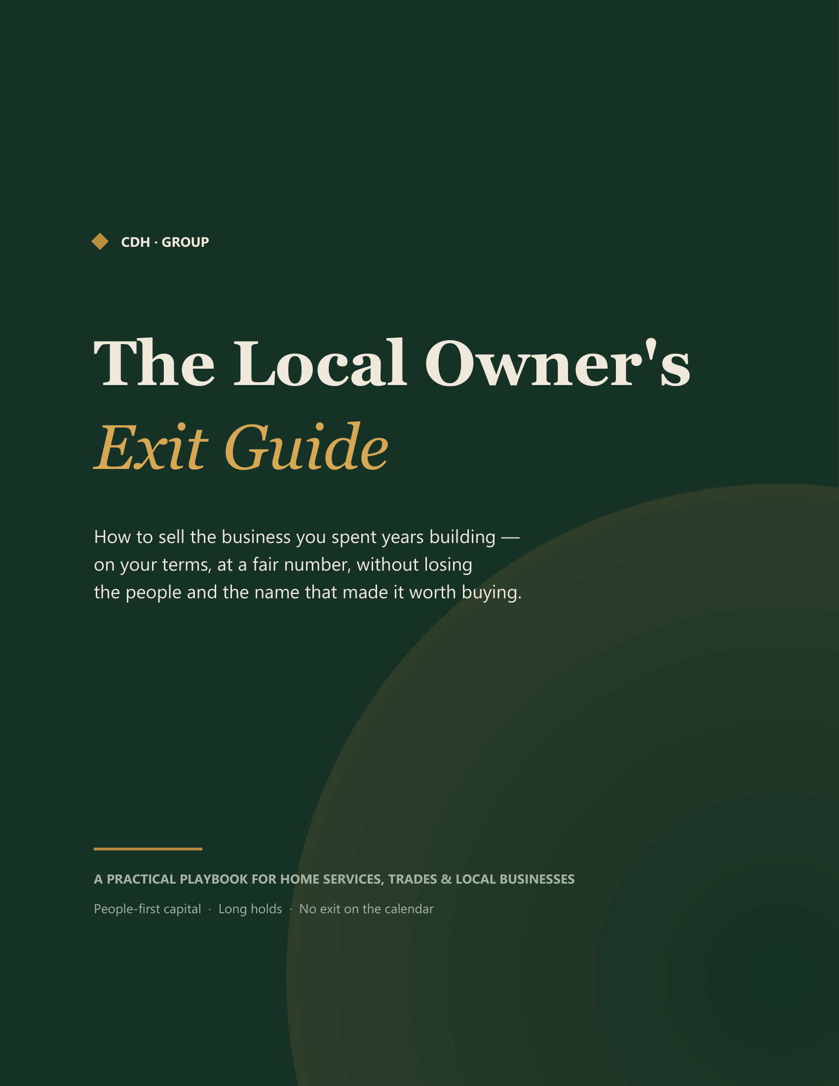The Local Owner's Exit Guide cover